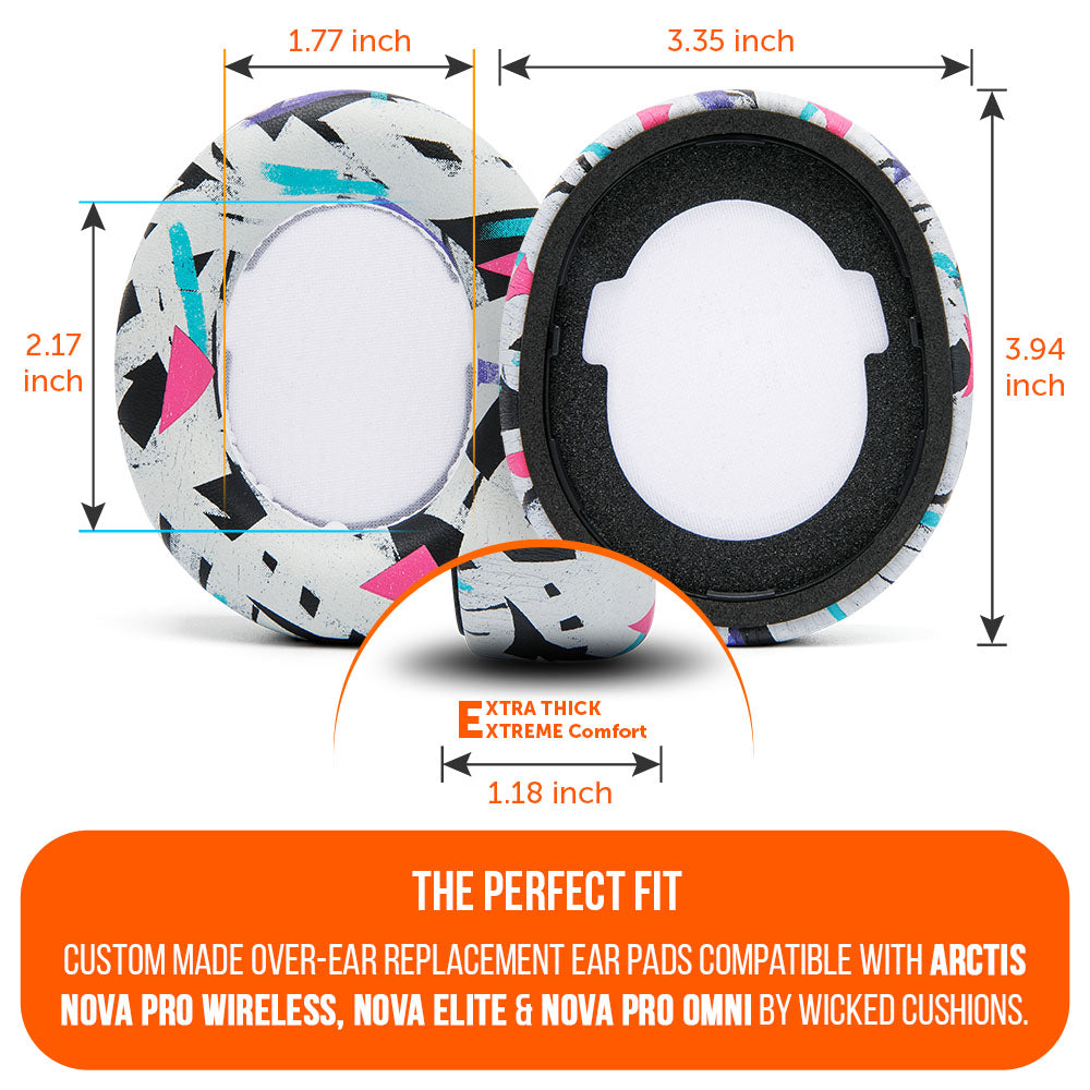 Arctis Nova Pro Wireless & Nova Elite Earpads - WC PadZ Nova Pro Wireless