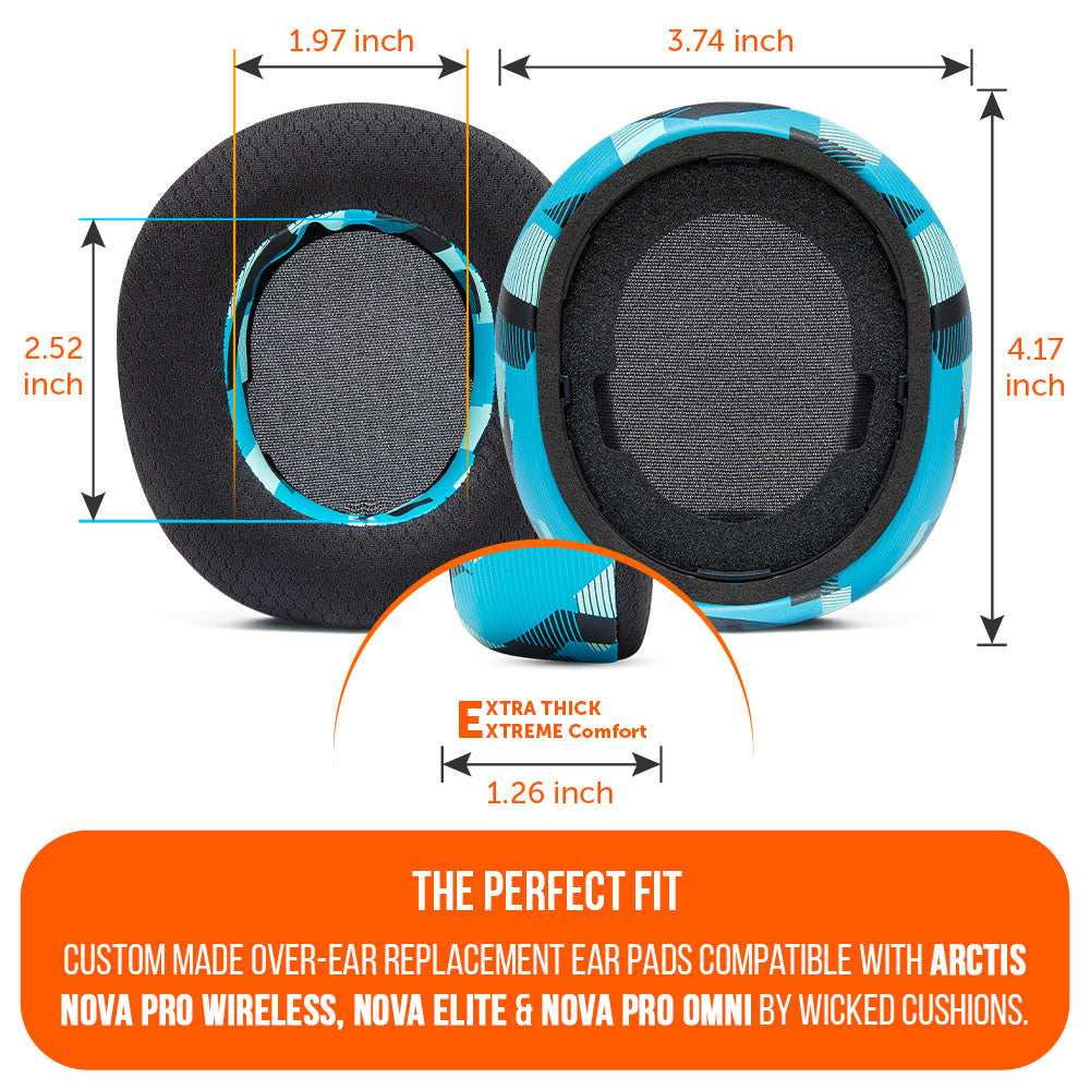 Arctis Nova Pro Wireless & Nova Elite Earpads - WC FreeZe Cooling Gel