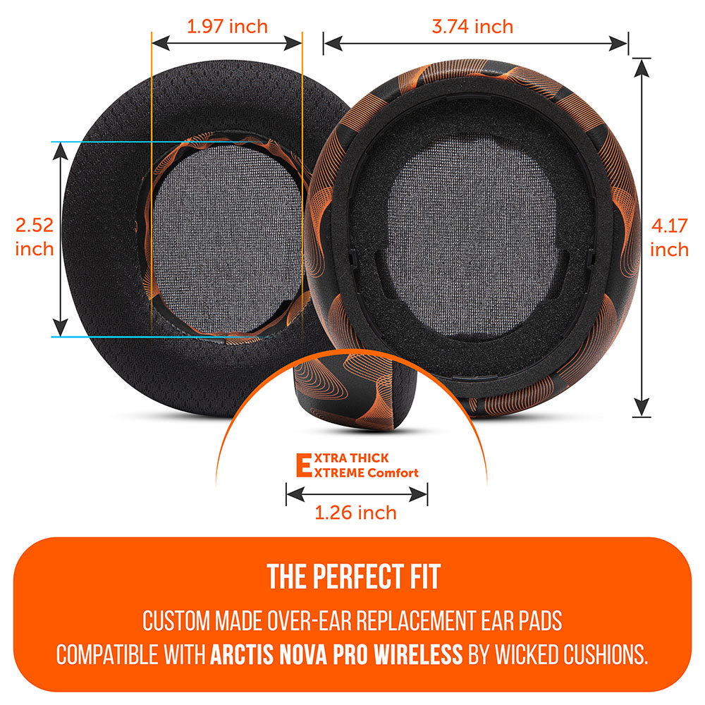 Arctis Nova Pro Wireless & Nova Elite Earpads - WC FreeZe Cooling Gel