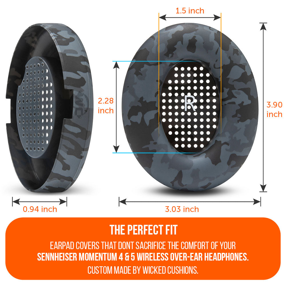 Sennheiser Momentum 4 Earpad Sweat Covers - WC SweatZ Momentum 4