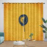 Memphis Grizzlies Curtains Blackout Window Drapes Room Decoration