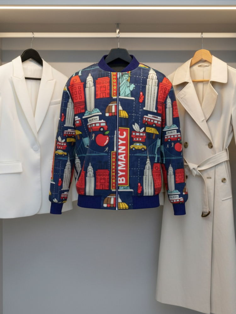 Men's CHELSEA Bomber Jacket BYMANYC ® New York