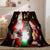 Merry Christmas Flannel Fleece Blanket
