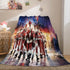 Merry Christmas Flannel Fleece Blanket