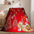 Merry Christmas Flannel Fleece Throw Cosplay Blanket
