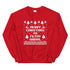 Merry Christmas Ya Filthy Animal Sweatshirt