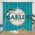 Miami Marlins Curtains Blackout Window Drapes Room Decoration