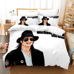 Michael Jackson 3 Piece Bedding Sets Quilt Covers