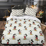 Mickey Mouse Bedding Set Pattern Quilt Cover Without Filler