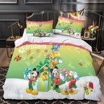 Mickey Mouse Bedding Set Pattern Quilt Cover Without Filler