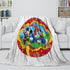 Mickey Mouse Club House Blanket Kids Flannel Throw Room Decoration