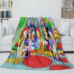 Mickey Mouse Club House Blanket Kids Flannel Throw Room Decoration