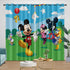 Mickey Mouse Club House Curtains Dinosaur Blackout Window Drapes