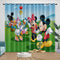 Mickey Mouse Club House Curtains Kids Blackout Window Drapes