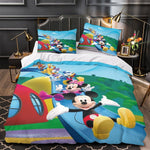 Mickey Mouse Club House Duvet Cover Bedding Set Without Filler