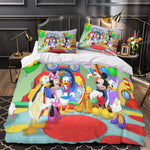 Mickey Mouse Club House Duvet Cover Kids Bedding Set Without Filler