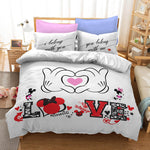 Mickey Mouse Cosplay Bedding Set Quilt Cover Without Filler