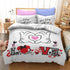 Mickey Mouse Cosplay Bedding Set Quilt Cover Without Filler