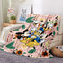 Mickey Mouse Donald Duck Blanket Flannel Fleece Throw Cosplay Blanket