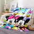 Mickey Mouse Pattern Blanket Flannel Throw Room Decoration