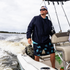 Midnight Palms - Waterproof Swim Shorts With A Waterproof Pocket
