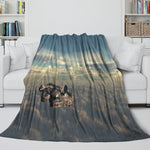 Millennium Falcon Blanket Flannel Throw Room Decoration