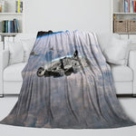 Millennium Falcon Blanket Flannel Throw Room Decoration
