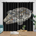 Millennium Falcon Curtains Blackout Window Drapes