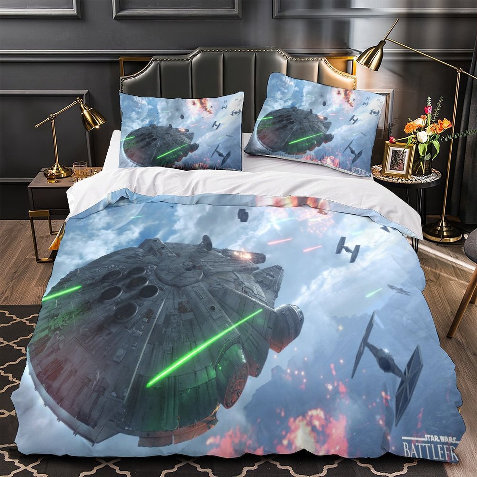 Millennium Falcon Duvet Cover Bedding Set Without Filler
