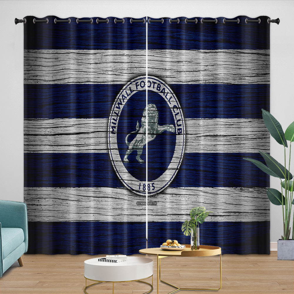 Millwall Curtains Blackout Window Drapes Room Decoration