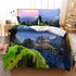 Minecraft Bedding Sets Pattern Quilt Cover Without Filler