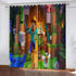 Minecraft Curtains Blackout Window Treatments Drapes for Room Decoration