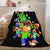 Minecraft Flannel Fleece Throw Cosplay Blanket