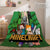 Minecraft Flannel Fleece Throw Cosplay Blanket