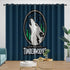 Minnesota Timberwolves Curtains Blackout Window Drapes Room Decoration