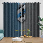 Minnesota United FC Curtains Blackout Window Drapes Room Decoration