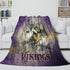 Minnesota Vikings Blanket Flannel Fleece Throw Room Decoration
