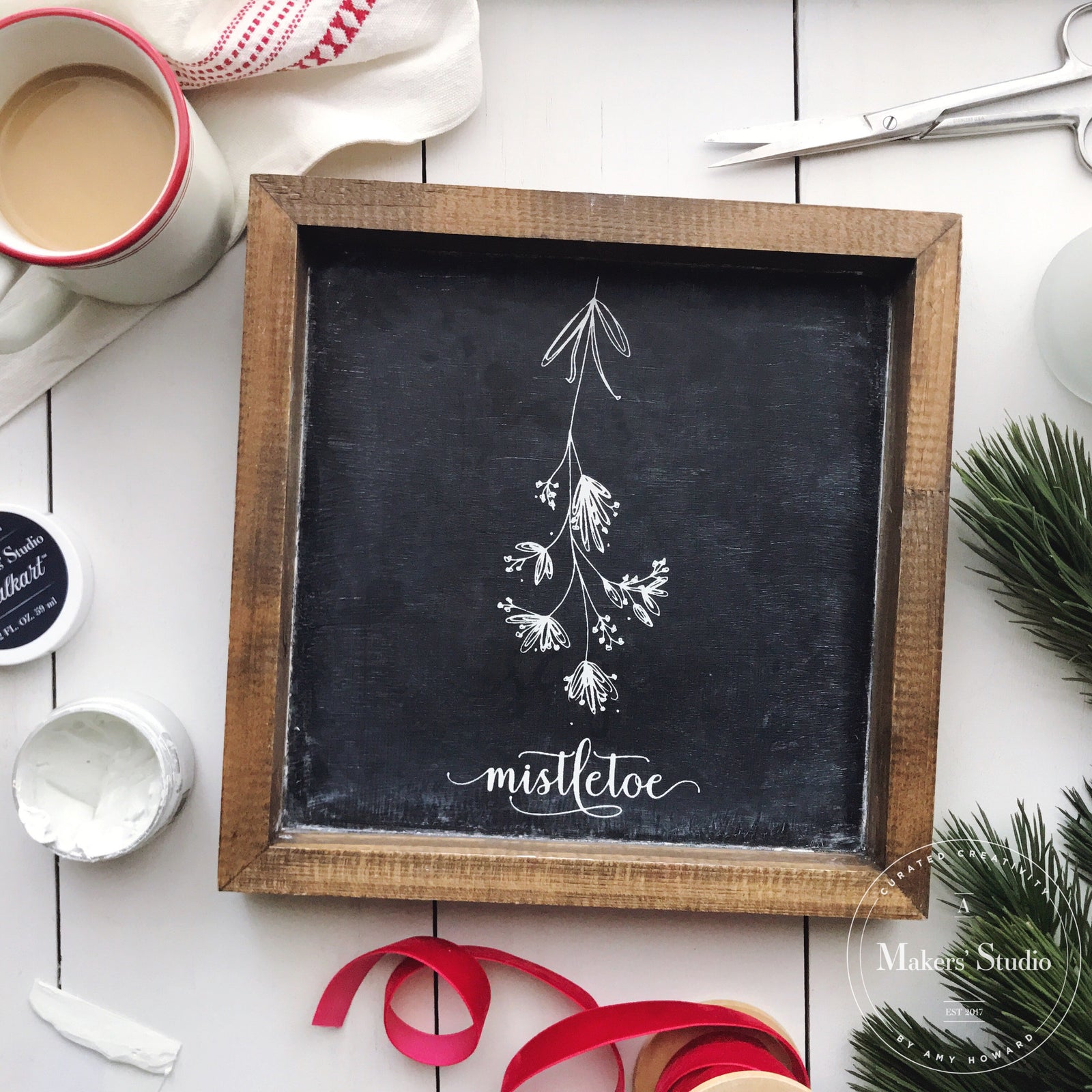 Mistletoe - Mesh Stencil 2 pack 5.5x8.5