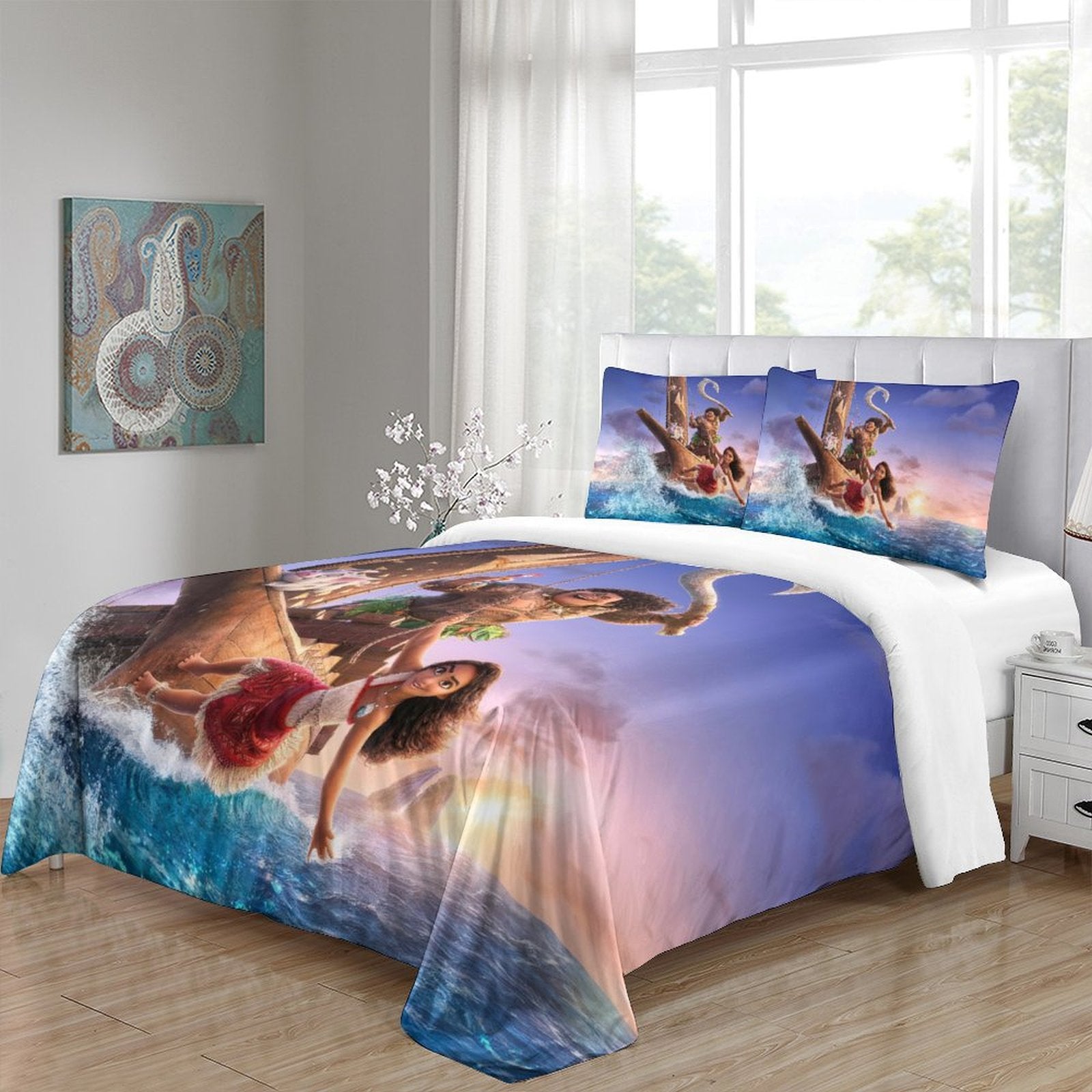 Moana 2 Bedding Set Quilt Cover Without Filler