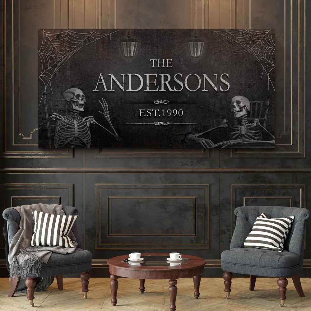 Personalized Gothic Sign VI