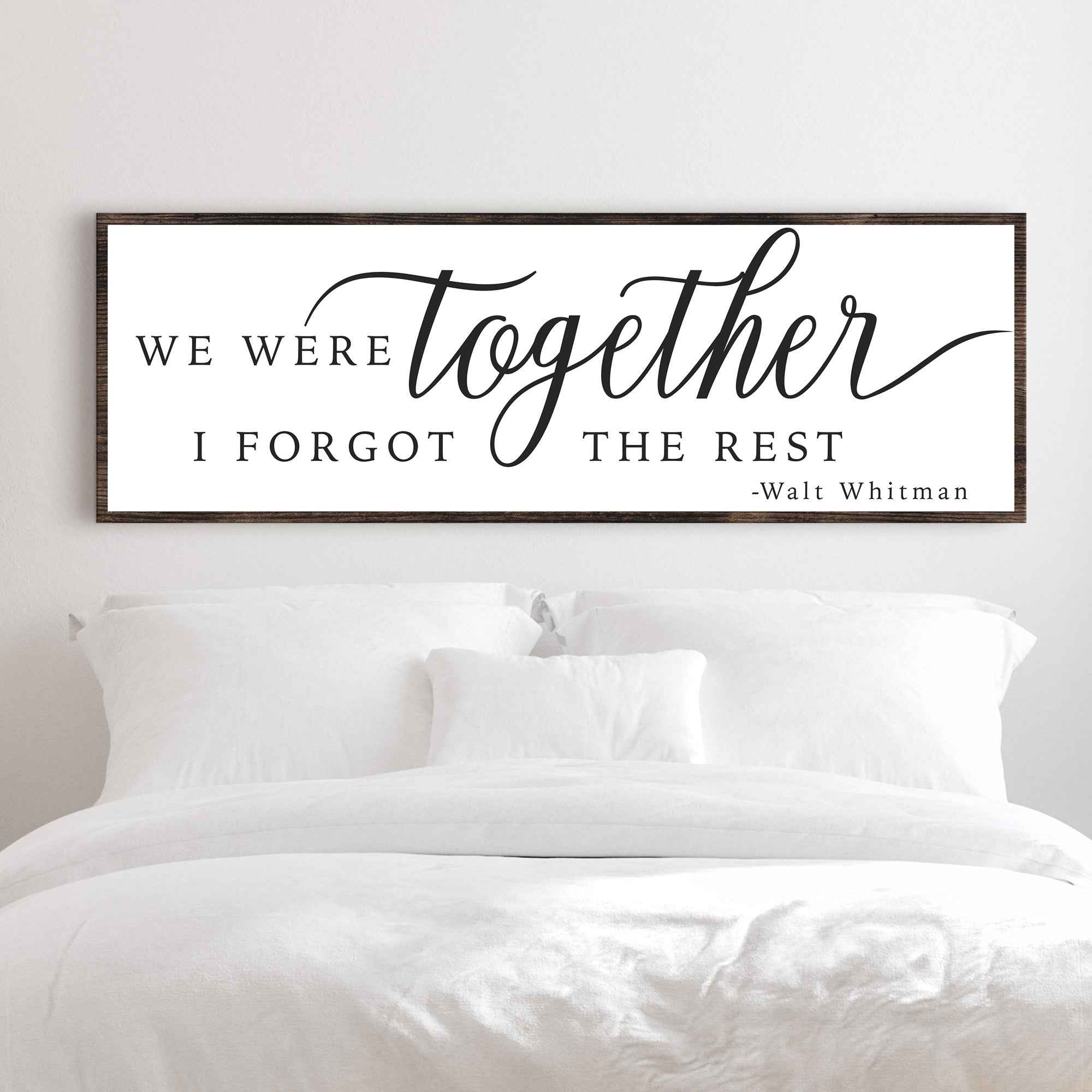 We Were Together, I Forgot The Rest Sign II