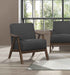 Walker Edison | Elevated Traditional Upholstered Accent Chair