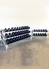 Three Tier 12 Pairs Dumbbell Rack - Muscle D Fitness - Commercial Grade 3 Tier Dummbbell Rack