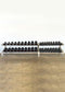 Three Tier 9 Pairs Dumbbell Rack - Muscle D Fitness -  Commercial Grade 3 Tier Dummbbell Rack