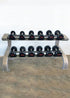 Two Tier 6 Pairs Dumbbell Rack - Muscle D Fitness - Durable 2 Tier 6 Pair Dumbbell Rack