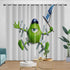 Monsters University Curtains Blackout Window Drapes Room Decoration