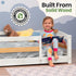 Full-Size Montessori Floor Bed with Strong Slatted Frame
