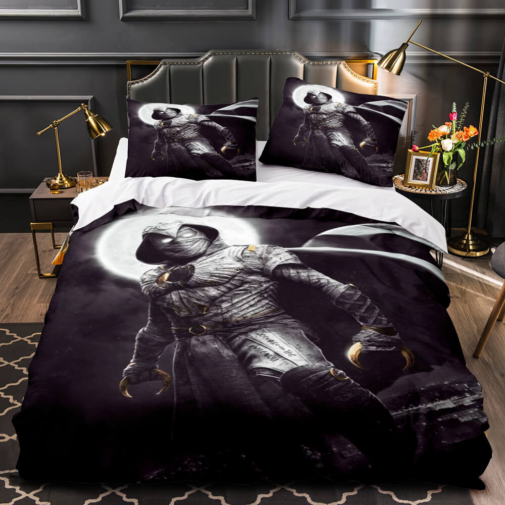 Moon Knight Bedding Cosplay Quilt Duvet Covers Decoration Bed