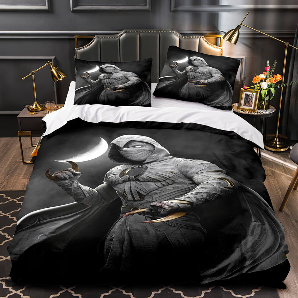 Moon Knight Bedding Cosplay Quilt Duvet Covers Decoration Bed