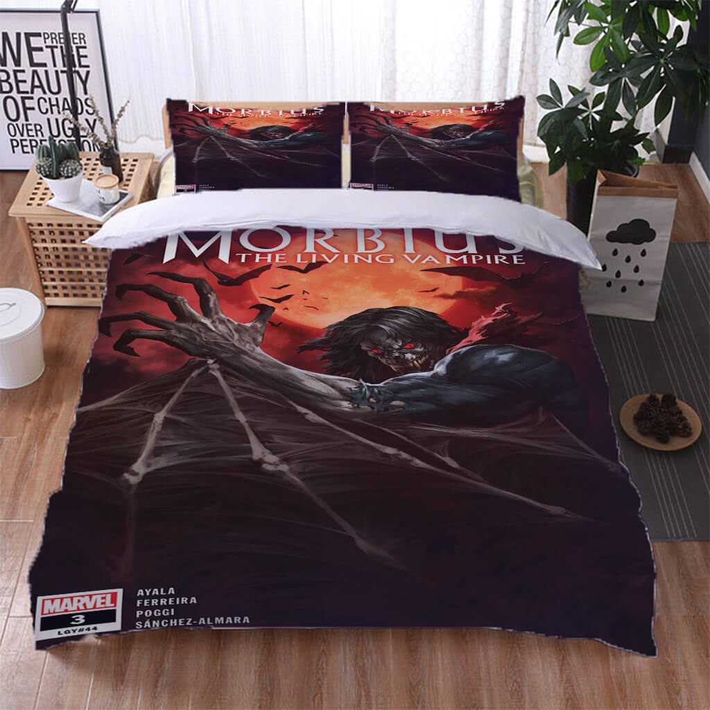 Morbius Bedding Set Cosplay Quilt Cover Without Filler
